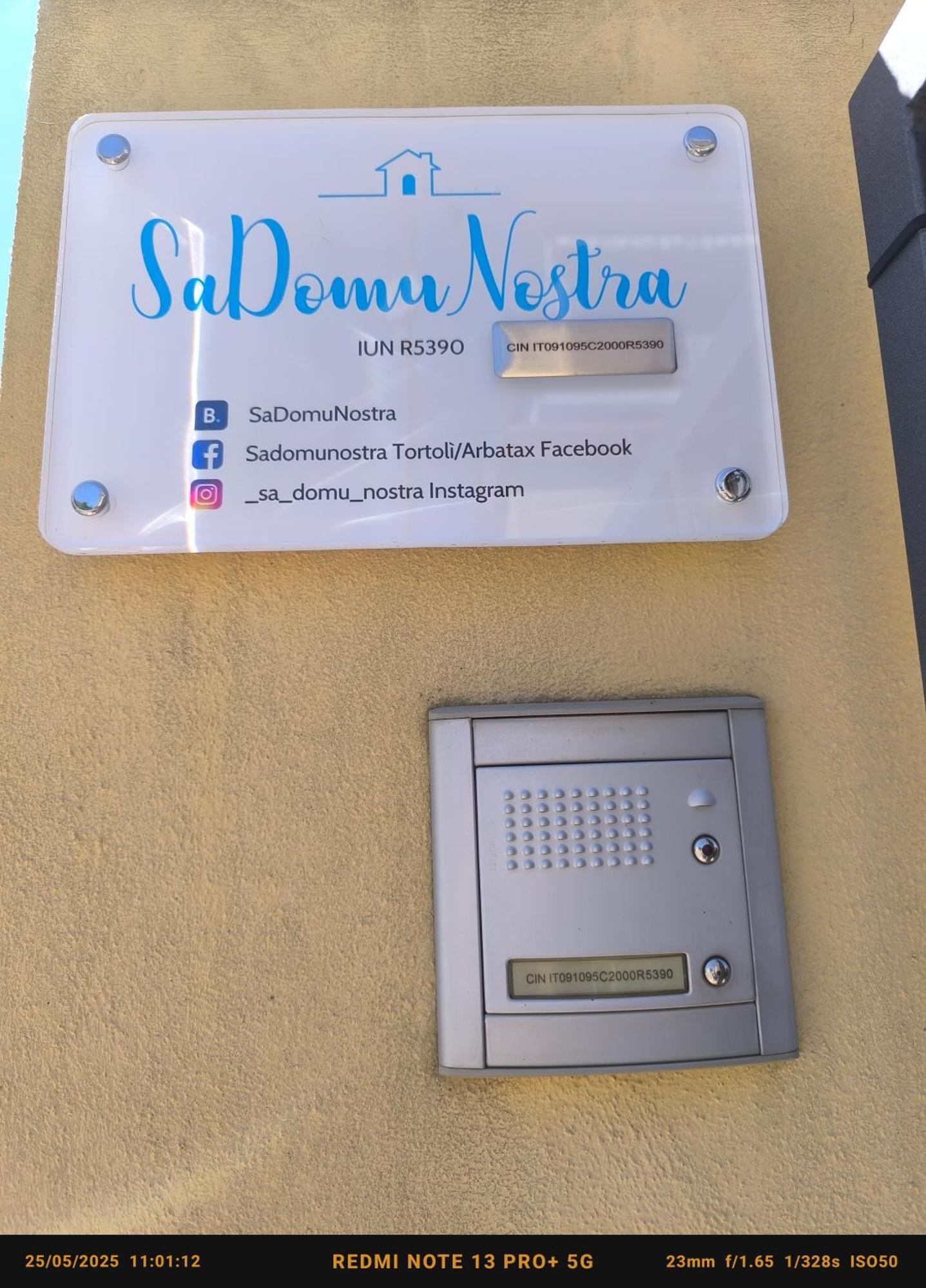 Ferienwohnung Sadomunostra Tortolì Exterior foto